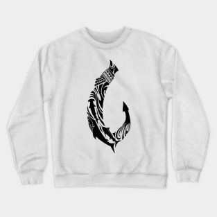 Tribal Fish Hook Crewneck Sweatshirt